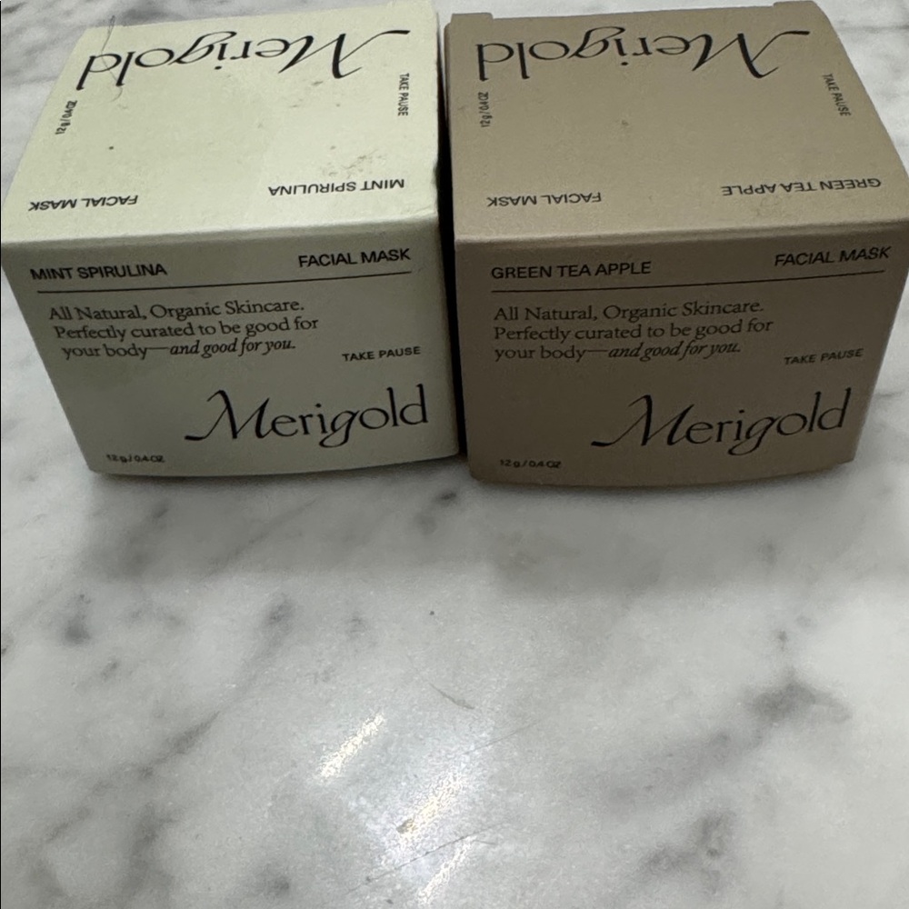 💚 Merigold Face Masks | Set of 2